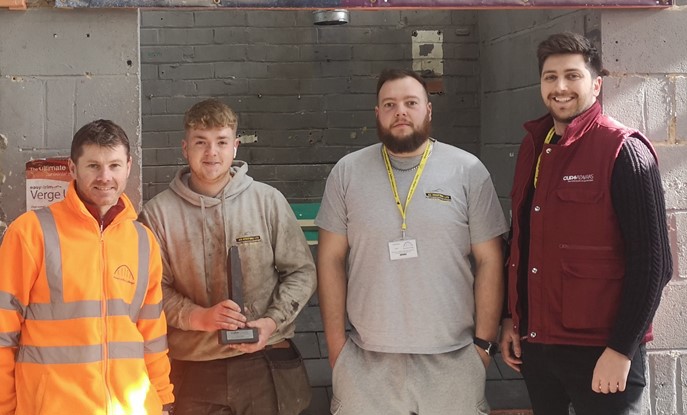 Newcastle College Roofing Apprentice Of The Year