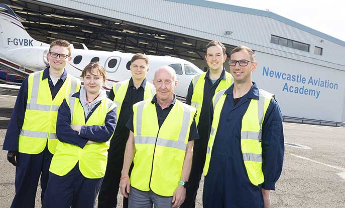 Aviation Engineering Students Employment Success